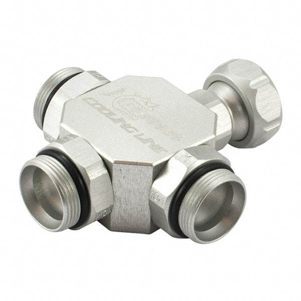 Piranha Cooling Line - Coolant Hose Adapters, Connectors & Sockets Type: Connector Hose Inside Diameter (Inch): 1/4 - All Tool & Supply