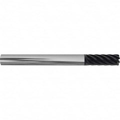 Accupro - 1/2" Diam 7 Flute Solid Carbide 0.06" Corner Radius End Mill - All Tool & Supply