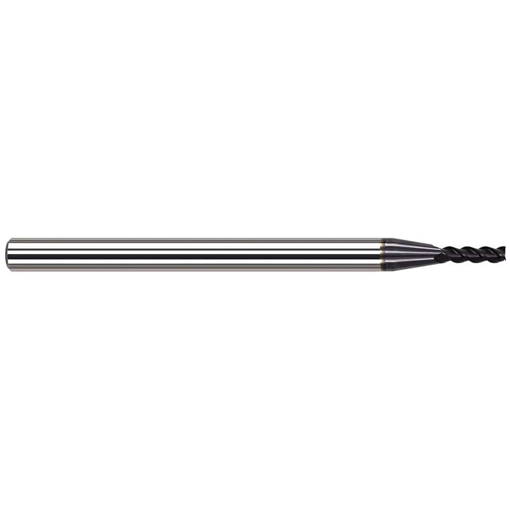 Harvey Tool - Square End Mills; Mill Diameter (Inch): 3/32 ; Mill Diameter (Decimal Inch): 0.0930 ; Length of Cut (Decimal Inch): 0.2790 ; Material: Solid Carbide ; Finish/Coating: AlTiN ; Shank Diameter (Inch): 1/8 - Exact Industrial Supply