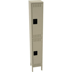 Tennsco - 2 Door, 2 Tier, Welded Locker - All Tool & Supply