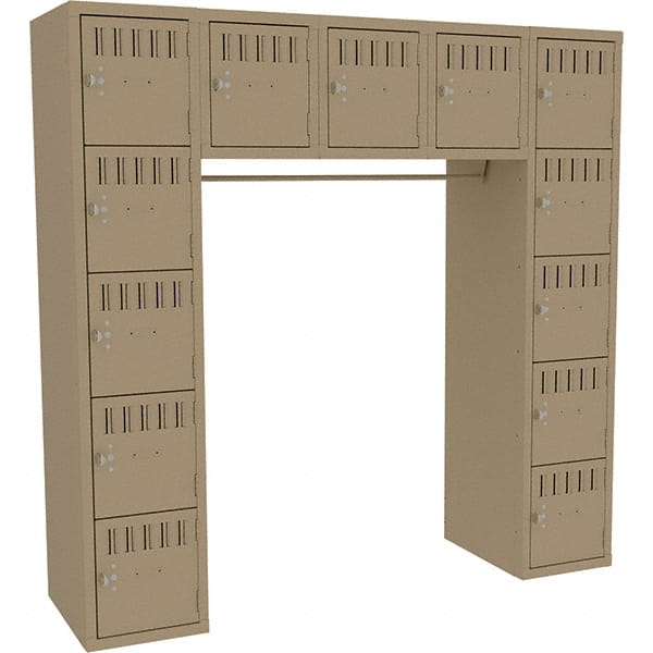 Tennsco - 15 Door, 15 Tier, Locker - All Tool & Supply