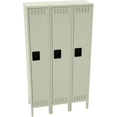 Tennsco - 3 Door, Single Tier, Locker - All Tool & Supply