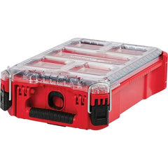 Milwaukee Tool - PACKOUT 11 Compartment Red Small Parts Low-Profile Organizer - All Tool & Supply