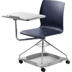 NPS - Swivel & Adjustable Office Chairs   Type: Mobile Tablet Chair    Color: Blue - All Tool & Supply