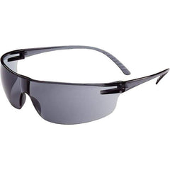 Uvex - Gray Lenses, Frameless Safety Glasses - Anti-Fog, Size Universal, Wrap Around - All Tool & Supply