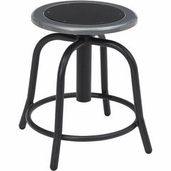 NPS - Swivel & Adjustable Stools Type: Adjustable Height Swivel Stool Base Type: Steel - All Tool & Supply