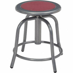 NPS - Swivel & Adjustable Stools Type: Adjustable Height Swivel Stool Base Type: Steel - All Tool & Supply