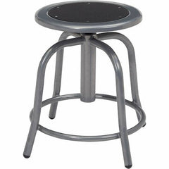 NPS - Swivel & Adjustable Stools Type: Adjustable Height Swivel Stool Base Type: Steel - All Tool & Supply