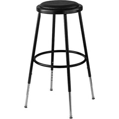 NPS - Swivel & Adjustable Stools Type: Adjustable Height Stool Base Type: Steel - All Tool & Supply