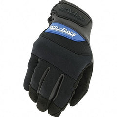 PRO-SAFE - Size XL (11) Work Gloves - For General Purpose, Uncoated, Hook & Loop Cuff, Full Fingered, Black, Paired - All Tool & Supply