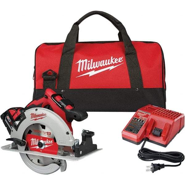 Milwaukee Tool - Cordless Circular Saws Voltage: 18 Battery Chemistry: Lithium-Ion - All Tool & Supply