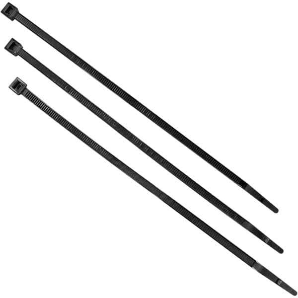 Steiner - Black Welding Screen Adjustable Plastic Ties - Use with Welding Curtains & Screens - All Tool & Supply