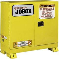 Jobox - Safety Cabinets   Hazardous Chemical Type: Flammable and Combustible Liquids    Color: Yellow - All Tool & Supply