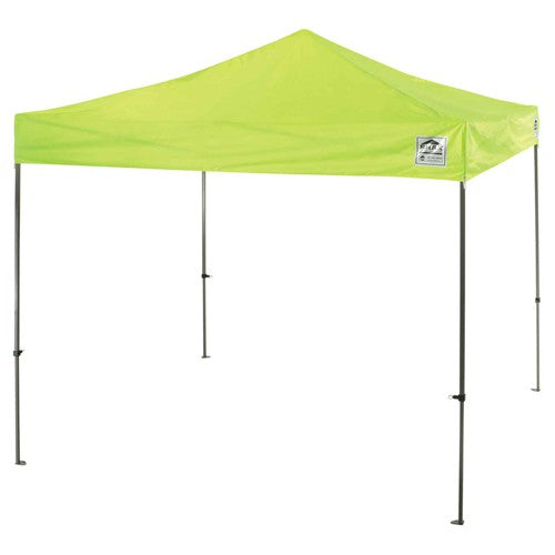 6010 Single Lime 10 × 10 Lt Wgt Tent - Exact Industrial Supply