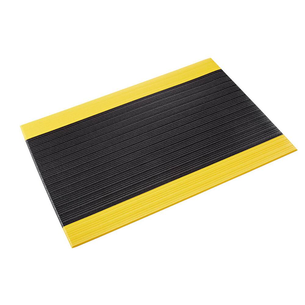 Crown Matting - Anti-Fatigue Matting; Dry or Wet Environment: Dry ; Length (Feet): 60.000 ; Width (Inch): 36 ; Width (Feet): 3.00 ; Thickness (Inch): 3/8 ; Surface Pattern: Ribbed - Exact Industrial Supply