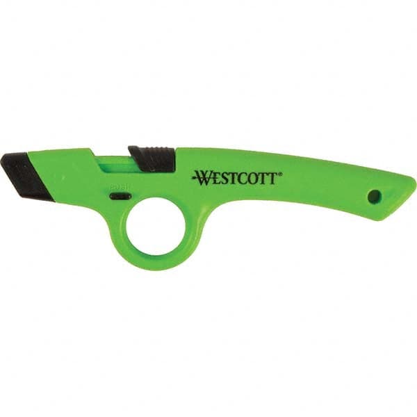 Westcott - Utility Knives, Snap Blades & Box Cutters Type: Safety Utility Knife Blade Type: Retractable - All Tool & Supply