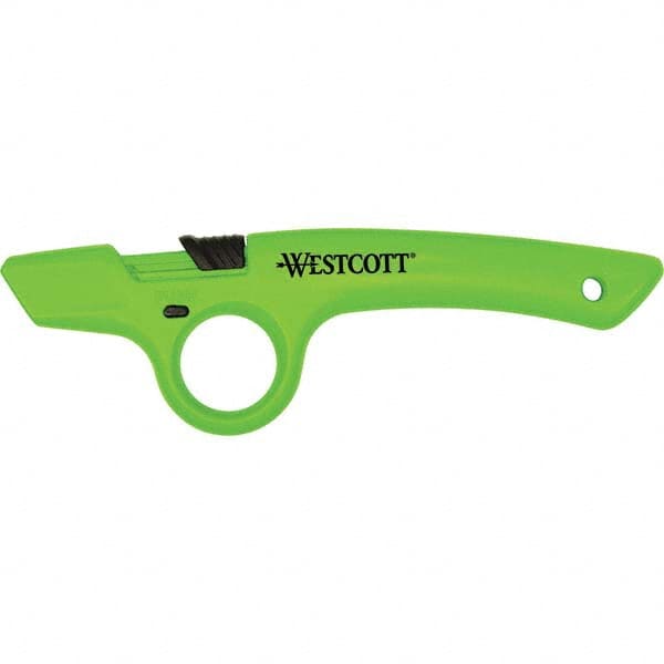 Westcott - Utility Knives, Snap Blades & Box Cutters Type: Safety Utility Knife Blade Type: Retractable - All Tool & Supply