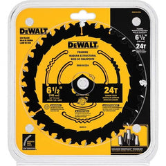 DeWALT - Wet & Dry-Cut Saw Blades Blade Diameter (Inch): 6-1/2 Blade Material: Carbide-Tipped - All Tool & Supply