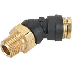 Parker - Plastic Push-To-Connect Tube Fittings Type: Male Swivel Elbow Tube Outside Diameter (Inch): 3/4 x 3/4 - All Tool & Supply