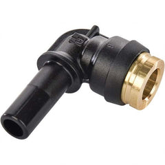 Parker - Plastic Push-To-Connect Tube Fittings Type: Plug-In Elbow Tube Outside Diameter (Inch): 1/4 x 1/4 - All Tool & Supply