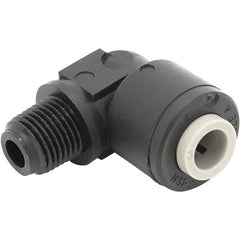 Parker - Plastic Push-To-Connect Tube Fittings Type: Male Elbow Tube Outside Diameter (Inch): 1/4 x 3/8 - All Tool & Supply