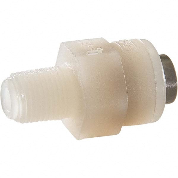 Parker - Plastic Push-To-Connect Tube Fittings Type: Male Connector Tube Outside Diameter (Inch): 5/16 x 1/8 - All Tool & Supply