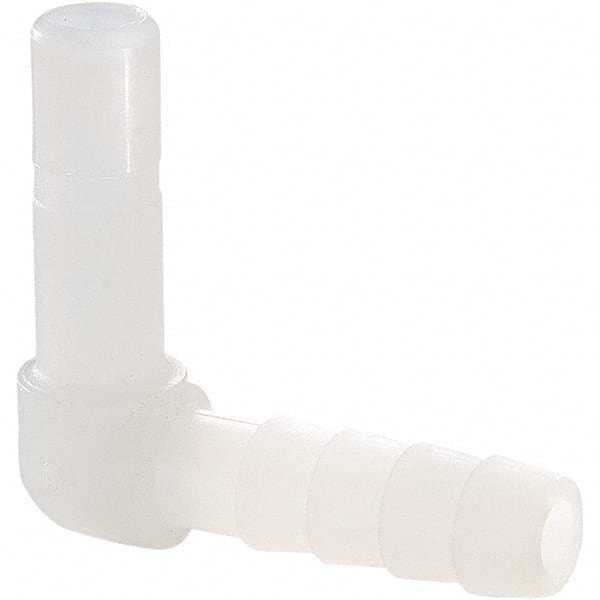 Parker - Plastic Push-To-Connect Tube Fittings Type: Tube Elbow Barb Connector Tube Outside Diameter (Inch): 3/8x1/4 - All Tool & Supply