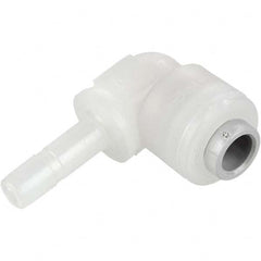 Parker - Plastic Push-To-Connect Tube Fittings Type: Tube Elbow Barb Connector Tube Outside Diameter (Inch): 1/2 x 1/2 - All Tool & Supply