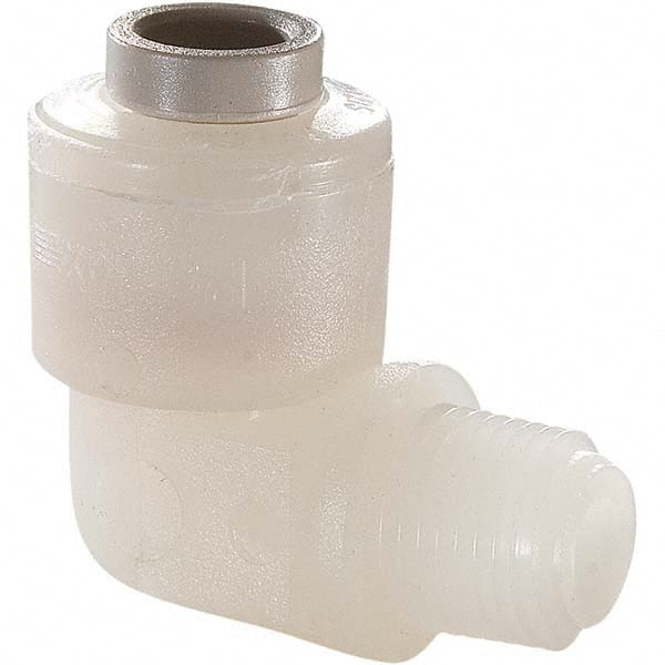 Parker - Plastic Push-To-Connect Tube Fittings Type: Male Elbow Tube Outside Diameter (Inch): 5/16 x 5/16 - All Tool & Supply