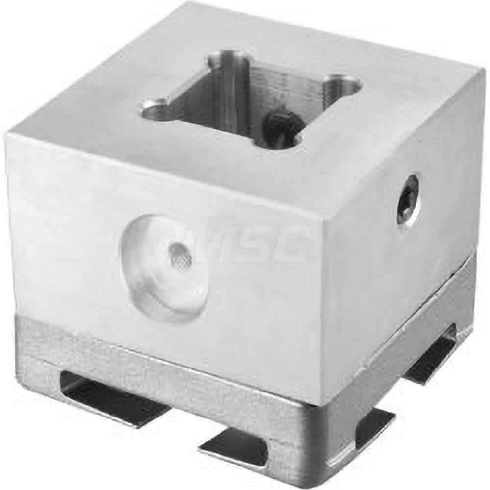 EDM Electrode Holders; System Compatibility: Macro; System 3R; Holder Size: S25; Maximum Electrode Size (mm): 25; Electrode Shape Compatibility: Square/Round; Material: Steel; Flushing Duct: No; With Plate: Yes; Hardened: Yes; For Use With: System/RHS Mac