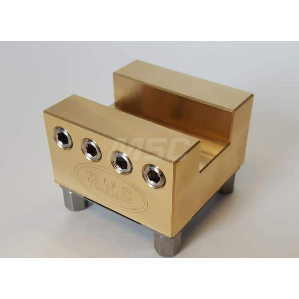 EDM Electrode Holders; System Compatibility: Erowa ITS; Holder Size: U30; Maximum Electrode Size (mm): 30; Electrode Shape Compatibility: Square/Round; Material: Brass; Flushing Duct: Yes; With Plate: Yes; Hardened: Yes; For Use With: Erowa/RHS ITS; Serie