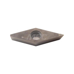 Turning Insert:  VCMA221RH NPD10,  Polycrystalline Diamond Uncoated Finish,  Neutral,  0.0709″ Long,  0.0157″ Corner Radius,  35.0 &deg N/A Diamond,  Series  NPD10