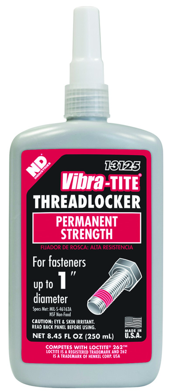 High Strength Threadlocker 131 - 250 ml - All Tool & Supply