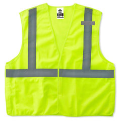 8215BA L/ XL Lime Breakaway Mesh Vest Type R Class 2 Economy - All Tool & Supply