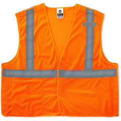 8215BA L/ XL Orange Breakaway Mesh Vest Type R Class 2 Economy - All Tool & Supply