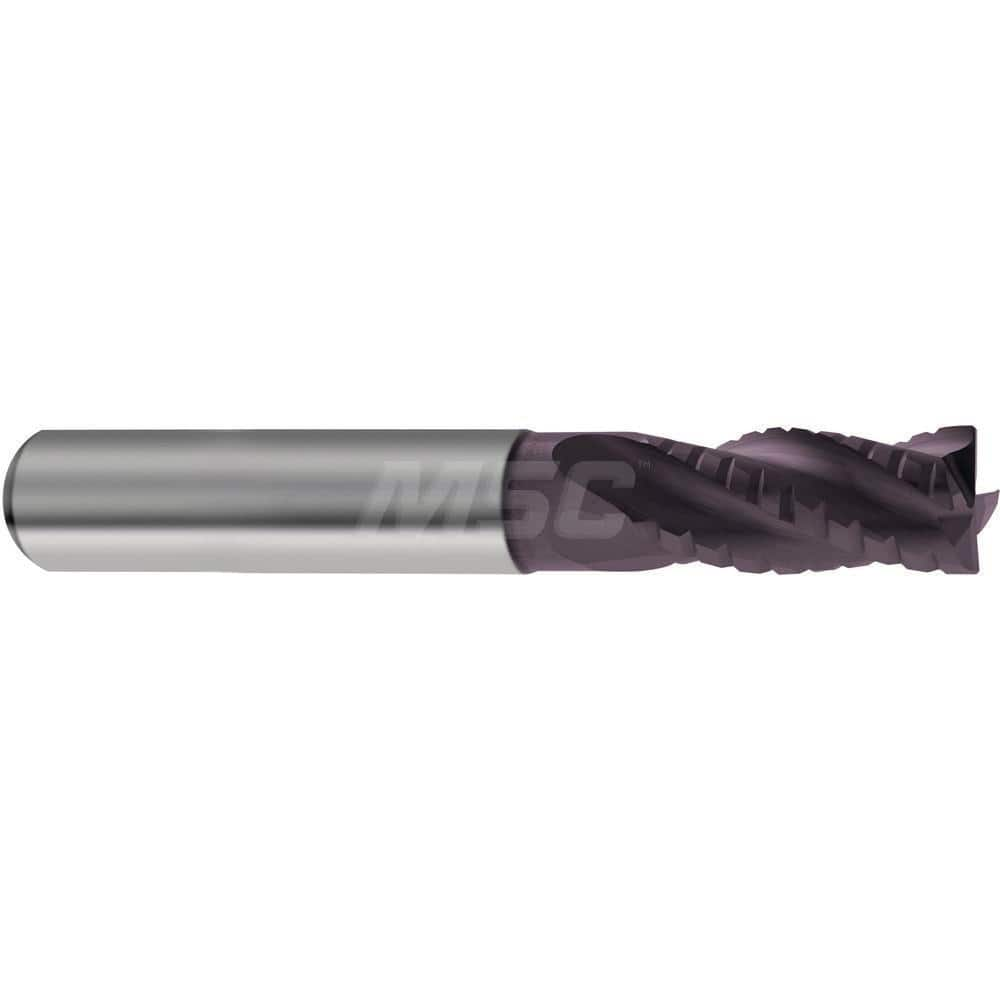 Guhring Steel and Cast Iron Roughing End Mill 6.00mm Diameter 6.0mm Shank 13.00mm Length of Cut 57mm Overall