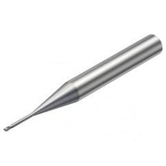 R216.32-00830-AI08G 1620 0.8mm 2 FL Solid Carbide End Mill - Corner Radius w/Cylindrical Shank - All Tool & Supply