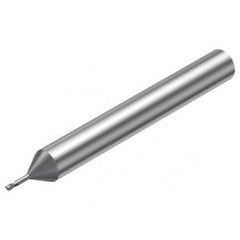 R216.32-00830-AJ08G 1620 0.8mm 2 FL Solid Carbide End Mill - Corner Radius w/Cylindrical Shank - All Tool & Supply