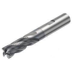 R216.34-08030-BC19B 1620 8mm 4 FL Solid Carbide End Mill - Corner chamfer w/Weldon Shank - All Tool & Supply