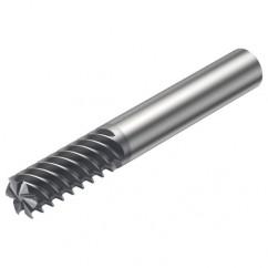 R215.36-16060-AC32L 1620 16mm 6 FL Solid Carbide End Mill - Corner Radius w/Cylindrical Shank - All Tool & Supply