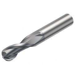 R216.42-04030-AC05G 1610 4mm 2 FL Solid Carbide Ball Nose End Mill w/Cylindrical Shank - All Tool & Supply