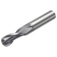 R216.42-02030-AC30G 1610 2mm 2 FL Solid Carbide Ball Nose End Mill w/Cylindrical Shank - All Tool & Supply