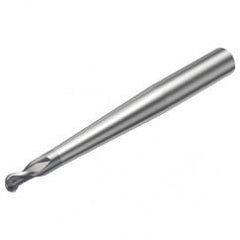 R216.42-12030-AP12G 1610 12mm 2 FL Solid Carbide Ball Nose End Mill w/Cylindrical Shank - All Tool & Supply