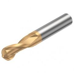 R216.42-05030-AS07G 1700 5mm 2 FL Solid Carbide ball nose endmill w/Cylindrical Shank - All Tool & Supply