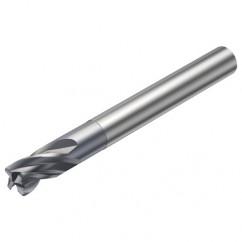 RA216.24-1630DAK04G 1610 6.35mm 4 FL Solid Carbide End Mill - Corner Radius w/Cylindrical Shank - All Tool & Supply