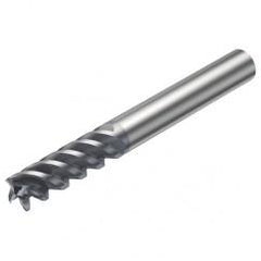 RA216.24-1650AAK12P 1620 6.35mm 4 FL Solid Carbide End Mill - Corner Radius w/Cylindrical Shank - All Tool & Supply