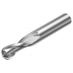 2B330-0400-NC H10F 4mm FL Ballnose w/Cylindrical with Neck Shank - All Tool & Supply