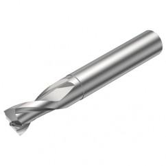 2P121-1200-NC H10F 12mm FL Straight Center Cut w/Cylindrical with Neck Shank - All Tool & Supply