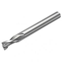 2P123-1200-NG H10F 12mm 2 FL Straight Center Cut w/Reduced Cylindrical .3mm/.012 smaller than Cutting Diameter Shank - All Tool & Supply