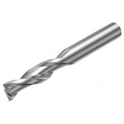 2P160-0400-NA H10F 4mm FL Straight Center Cut w/Cylindrical Shank - All Tool & Supply